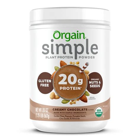 Organic Plant Protein | Vegan Plant Protein Powder | Orgain