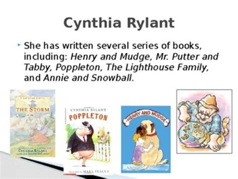 Cynthia Rylant Biography - Amped Up Learning