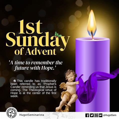 First Sunday of Advent: The Candle of Hope