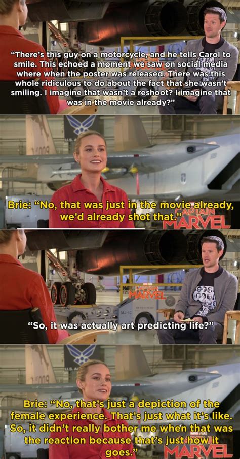 Brie Larson Quotes About Captain Marvel - Media Chomp