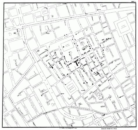 John Snow's Maps of the Broad Street Cholera Outbreak » Scienceline