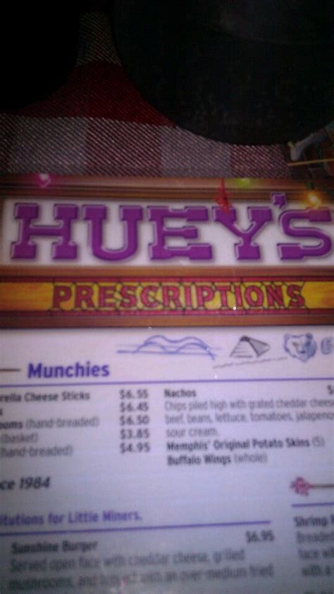 Huey's Southaven, 7090 Malco BLVD, Southaven, MS, Eating places - MapQuest