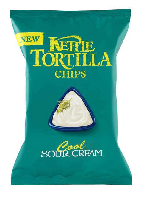 new kettle tortilla chips with sour cream