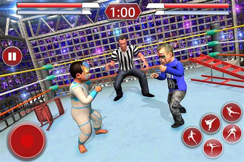 Kids Wrestling Revolution 3D: Cage Fight wrestler for Android - APK ...