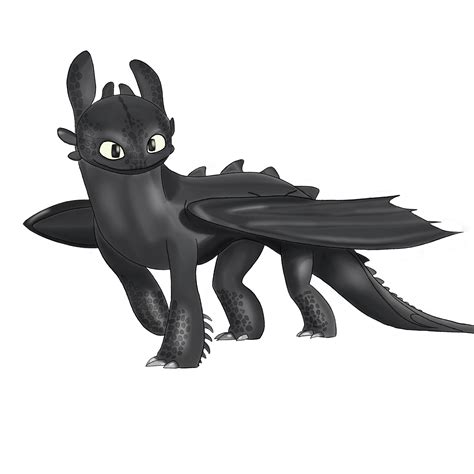 Tried drawing toothless. Let me know if there’s anything I can improve ...