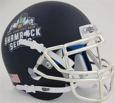Notre Dame Fighting Irish Authentic College XP Football Helmet Schutt Shamrock Series