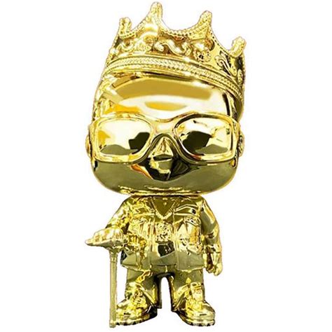 Funko POP Notorious B.I.G. with Crown (Gold) (Notorious B.I.G) #82