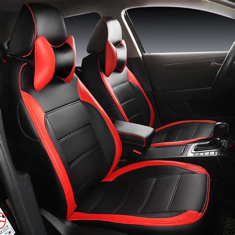 Custom leather car seat cover for Cadillac ATS CT6 XTS XT5 SRX ESCALADE car accessories car ...