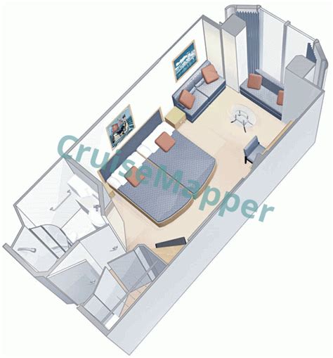 Wonder Of The Seas cabins and suites | CruiseMapper