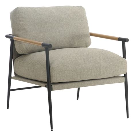 Ty Pennington Cruz Metal Armchair | Metal armchair, Arm chairs living room, Living room chair decor