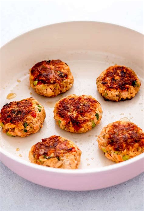 Healthy Salmon Patties with Crackers {Best Ever}