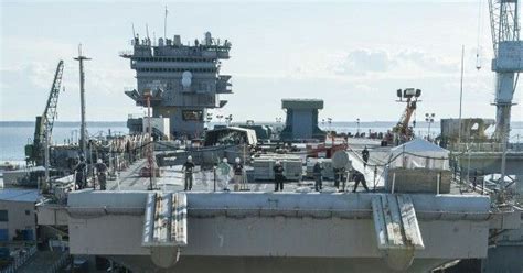 Enterprise scrapping begins | Uss enterprise cvn 65, Navy carriers, Aircraft carrier