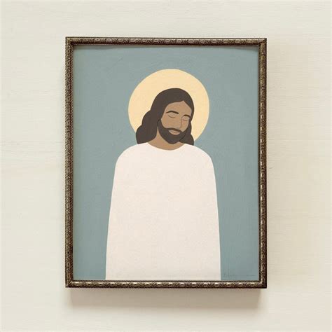 Light of the World Jesus Art Modern Jesus Christ Art Jesus - Etsy