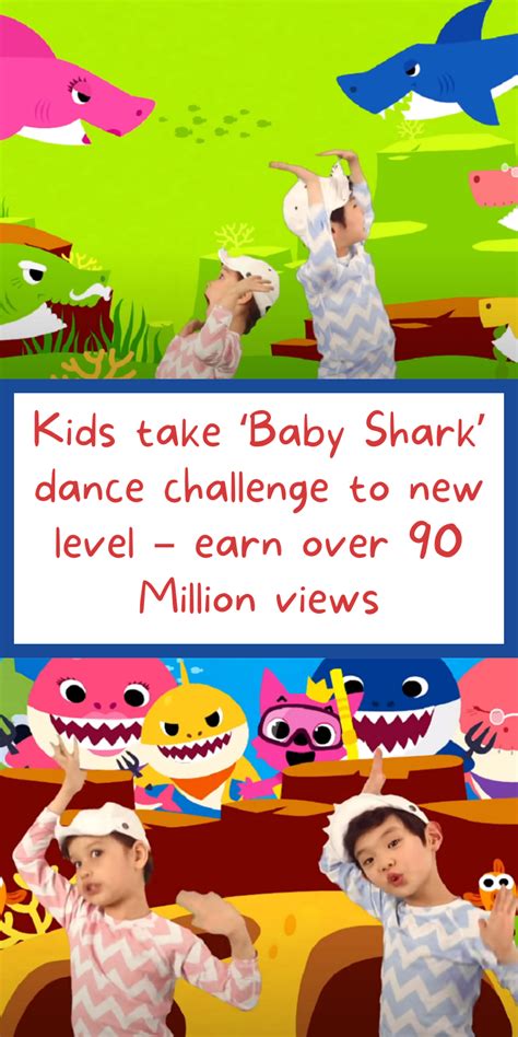 Kids take baby shark dance challenge to new level earn over 90 million ...