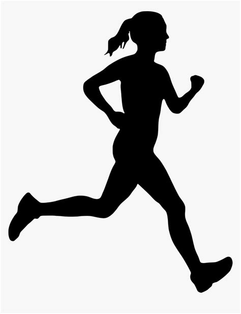 Woman, Running, Silhouette , Sport, Morning - Girl Running Silhouette ...