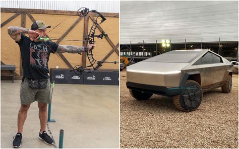 Elon Musk: Joe Rogan fires arrow at Tesla Cybertruck to test toughness ...