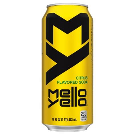 Mello Yello Citrus Flavored Soda, 16 fl oz - Kroger