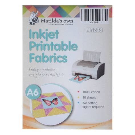 Printable Fabric Sheets