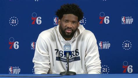 Joel Embiid NBA MVP Press Conference | Philadelphia 76ers | NBA.com