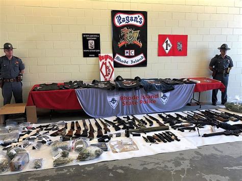 Leader of Massachusetts Pagans biker gang among 49 arrested in raid that netted drugs and 53 ...