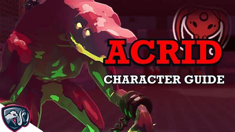 Acrid Character Guide (Risk of Rain 2) - YouTube