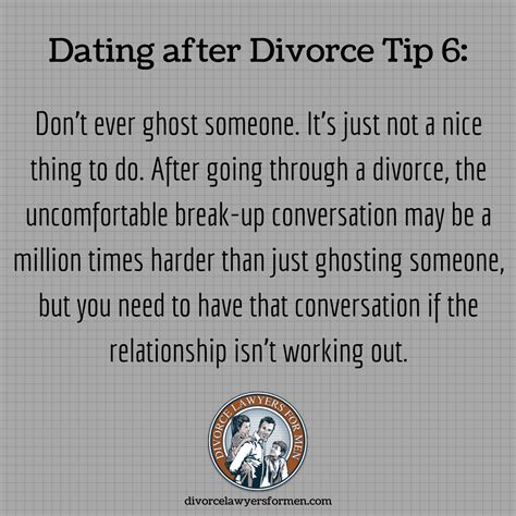 10 Tips you must know if you're Dating After Divorce | Funny dating memes, Ghosting someone ...