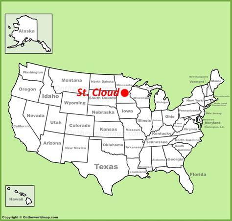 St. Cloud Map | Minnesota, U.S. | Discover St. Cloud with Detailed Maps