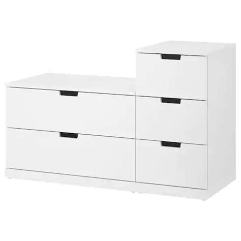 NORDLI Modular 2-drawer chest - white - IKEA | Ikea nordli, Wall mounted cabinet, Storage drawers