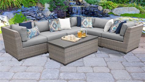 TK Classics :: Florence 7 Piece Outdoor Wicker Patio Furniture Set 07b