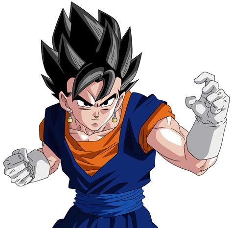 Vegito (Dragonball Heroes) Black Hair | Anime dragon ball super, Dragon ball z, Dragon ball art