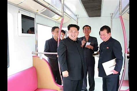 Kim Jong Un inspects North Korean metro trainset | News | Railway ...