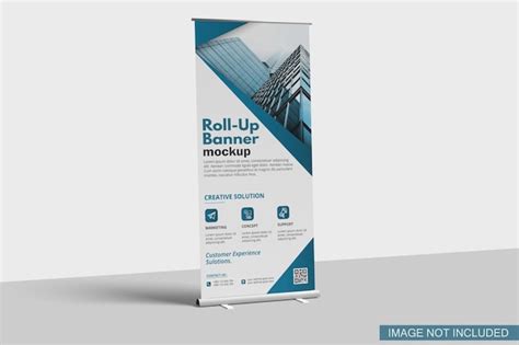 Roll Up Banner Mockup - Free Vectors & PSDs to Download