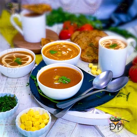 Tomato Shorba - Indian Spiced Tomato Soup - Enhance Your Palate