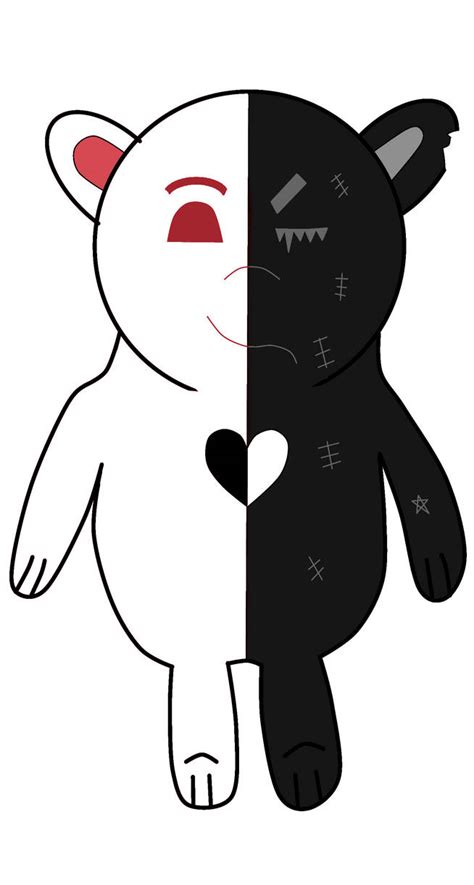 monokuma (fan art) by JOLTEONBLAK on DeviantArt