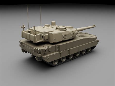 ArtStation - US Army MPF Light Tank 3d Model Project