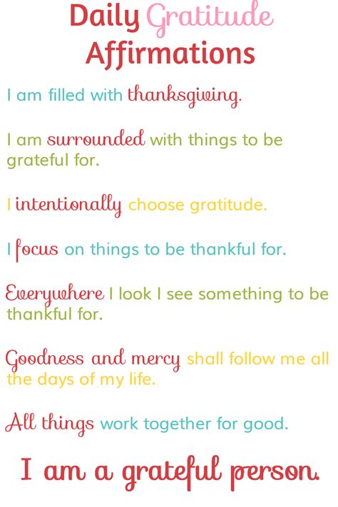 How to Change Your Life with Daily Gratitude Affirmations • The Littlest Way