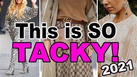 Style Trends that look TACKY in 2021! *Trigger Warning!* Worst Fashion Trends - YouTube