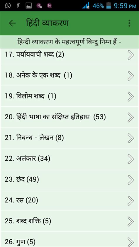 Hindi Grammar - Android Apps on Google Play