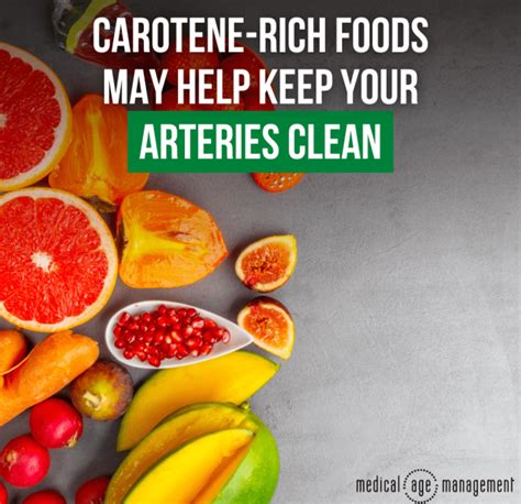 Carotene-Rich Foods May Help Keep Your Arteries Clean | Medical Age ...