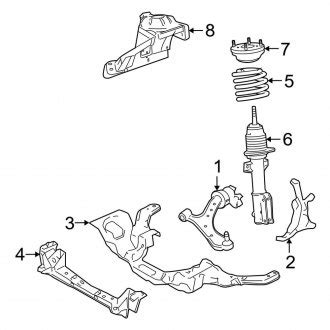 2006 Ford Mustang Replacement Suspension Parts - CARiD.com