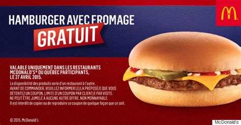 Attention EC Montreal Students: Free Cheeseburgers at McDonalds Today Only! - EC English Blog