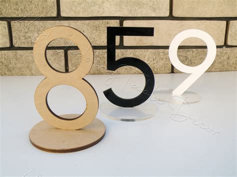 Elegant Gold Table Numbers Classic Black Table Numbers Party | Etsy