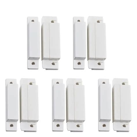 5PCS Wired Door Window Sensor Detector Magnetic Door Contact Sensor Switch For Burglar Alarm ...