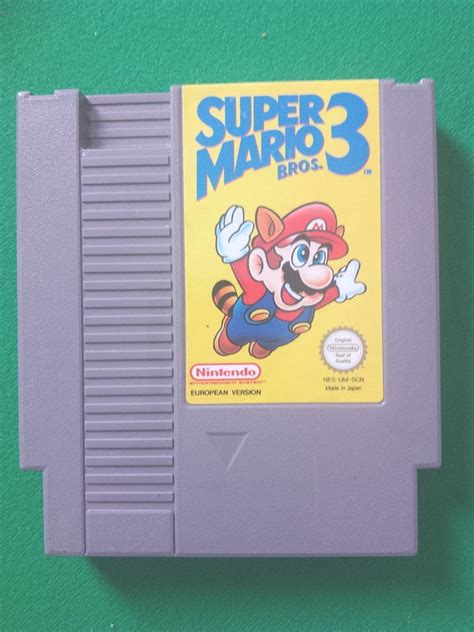 Super Mario bros 3 Nintendo 8-bit spel | Köp på Tradera (590898269)