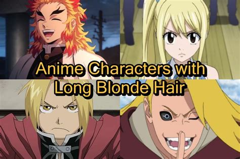 15 Anime Characters with Long Blonde Hair (Male & Female) - OtakusNotes