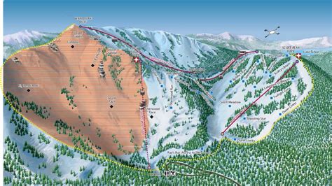 California Ski Maps | Alpine Meadows Ski Resort Trail Map