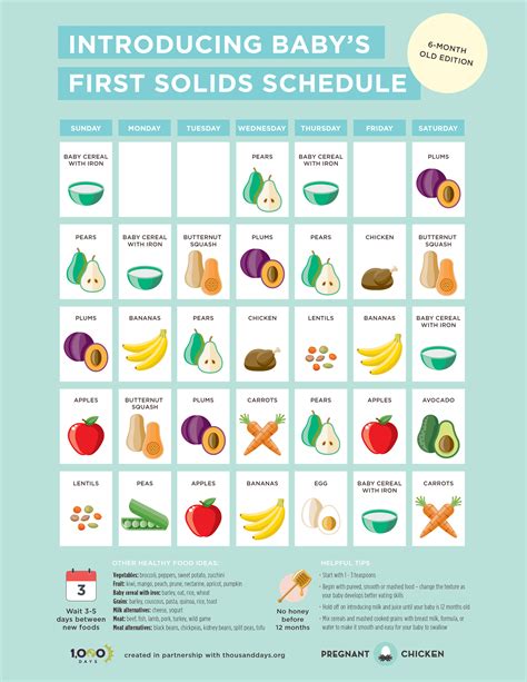 When Can My Baby Start Eating Solids? Starting Solids Schedule ...