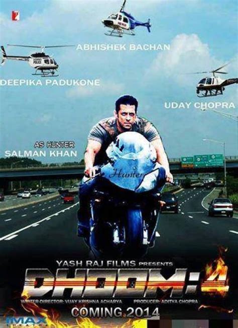 Dhoom 4 Salman Khan Movie Poster Trailer Cast Release Date