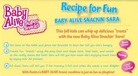 Baby Alive Snackin’ Sara doll – A great gift | Tales of a Ranting Ginger