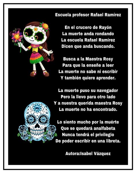 Calaveritas Literarias Para Miguel